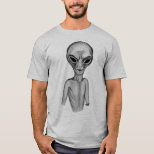 Graue Alien, ich wollte zu glauben T-Shirt