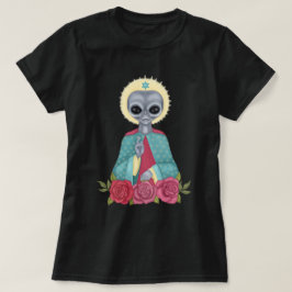 Graue Alien T-Shirt