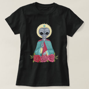 Graue Alien T-Shirt