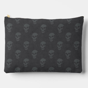Graue anatomische Schädel-Punkte Zubehörtasche