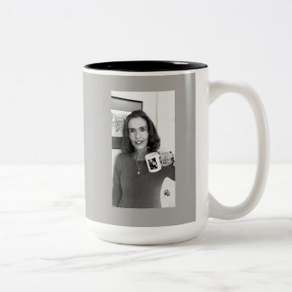 Graue Ann-/Nancy-/Freddy-Schale Zweifarbige Tasse