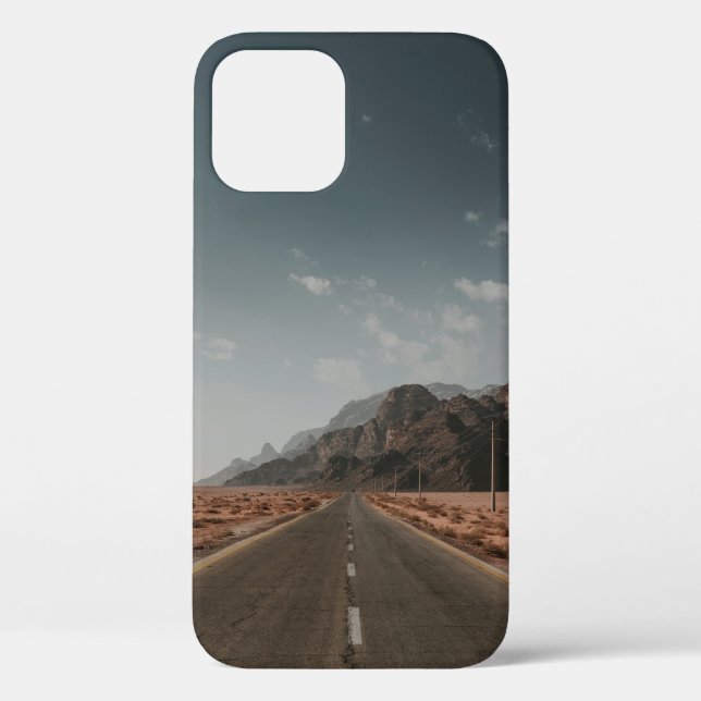 GRAUE ASPHALTSTRASSE Case-Mate iPhone HÜLLE (Rückseite)