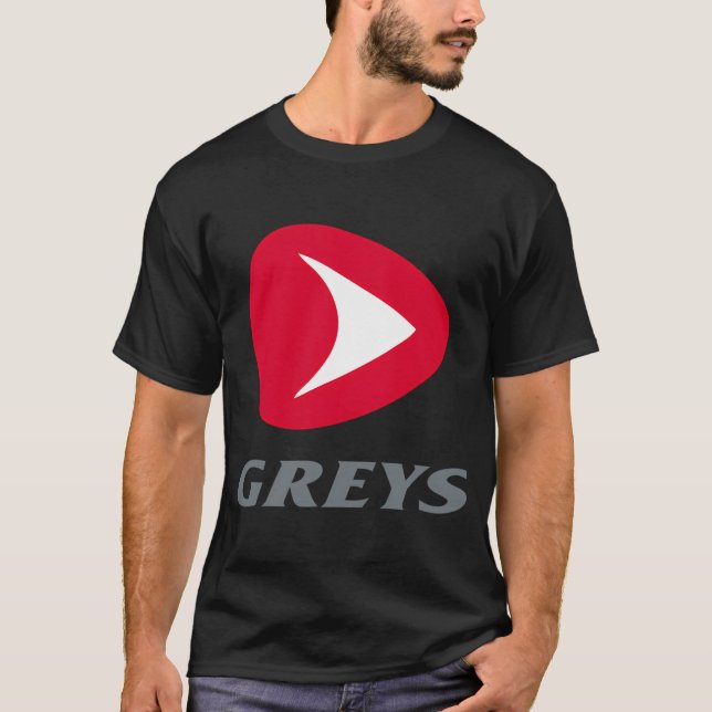 graue Ausrüstung für große Fische T-Shirt (Vorderseite)