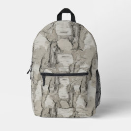 Graue Birkenrinde | Hellwoodland-Jäger-Tarnung Bedruckter Rucksack