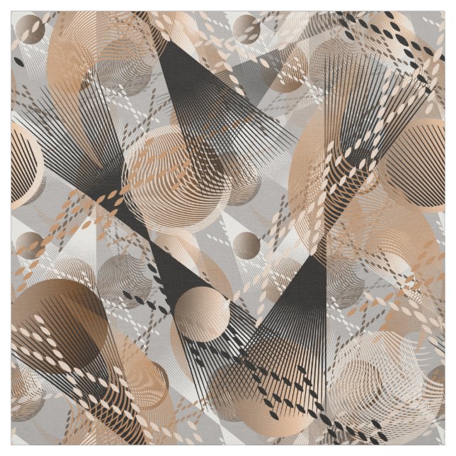 Graue, braune Abstraktion. Stoff (Muster)