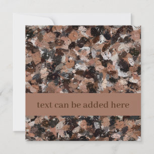 Graue, braune und schwarze Paint-Spritzer gefaltet