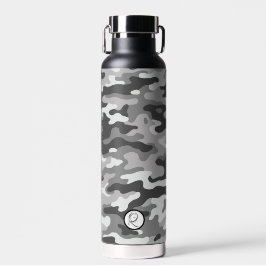 Graue Camouflage #1 Thopper Wasserflasche mit Kupf Trinkflasche