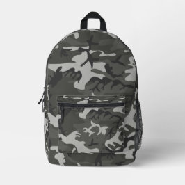 Graue Camouflage Bedruckter Rucksack