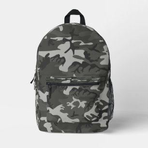 Graue Camouflage Bedruckter Rucksack
