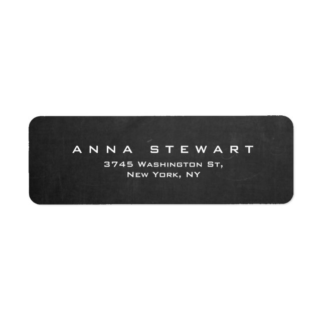 Graue Chalkboard Beruflich Moderne Personal (Vorne)