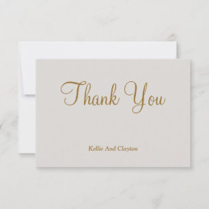 Graue Dankeschön Karten