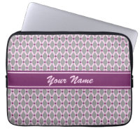 Graue Diamant-Rosa Rahmen-Elektronik-Tasche
