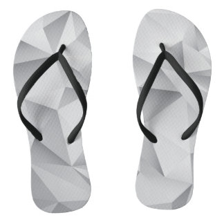 Graue Diamanten Flip Flops