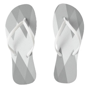 Graue Dreiecke Flip Flops