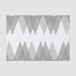 Graue Dreiecke Seidenpapier