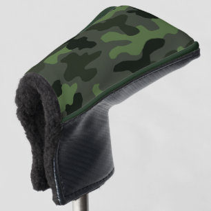Graue dunkelgrüne Tarnung Nr. 14 Golf Headcover