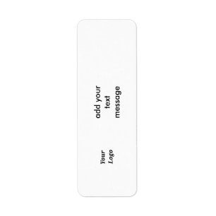 GRAUE EINFACHE NAME-ADRESSE-ETIKETTE