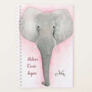 Graue Elephant Planner Planer