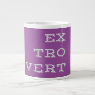 Graue Extrovert Spezialität Tasse