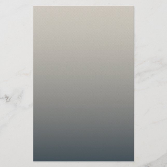 Graue Farbe Briefpapier (Vorderseite)