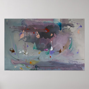Graue Feuerwerk - 2000  Helen Frankenthaler - Poster