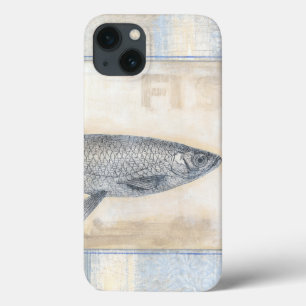 Graue Fische auf beige Hintergrund Case-Mate iPhone Hülle