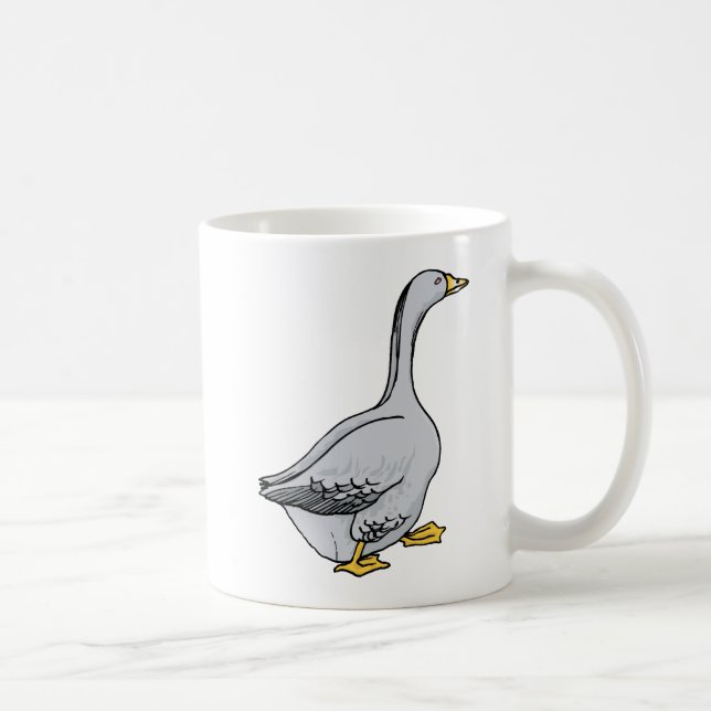 Graue Gans Kaffeetasse (Rechts)