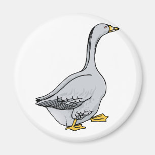 Graue Gans Magnet