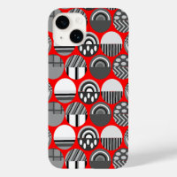 Graue Gemusterte Ovale