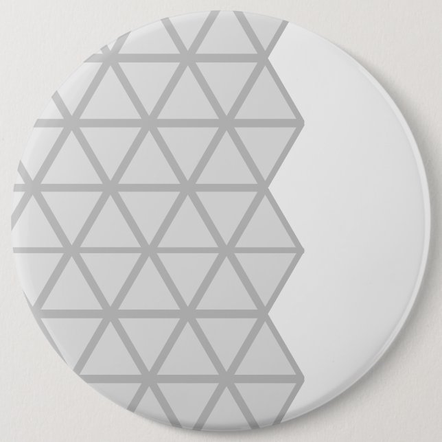 Graue gemusterte Taste Button (Vorderseite)
