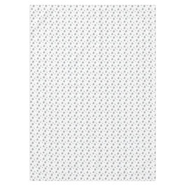 Graue glänzende Herzen niedlich romantisches Muste Tischdecke