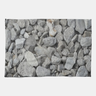 Graue Granit-Kiesel Geschirrtuch
