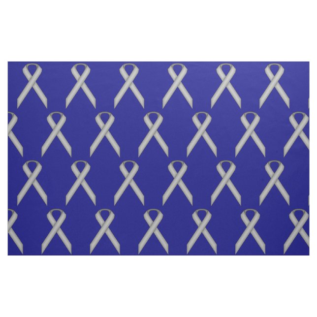 Graue/graue Standard-Ribbon Stoff (Fat Quarter (45,7 x 55,9 cm))