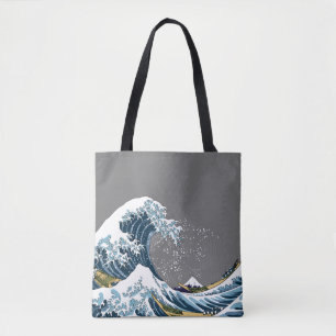 Graue große Welle weg von modernem Pop Kanagawa