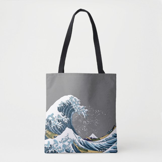 Graue große Welle weg von modernem Pop Kanagawa (Vorderseite)