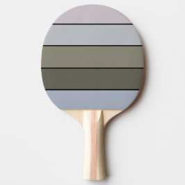 Graue Grüntöne und schwarze Streifen auf Aquarellp Tischtennis Schläger