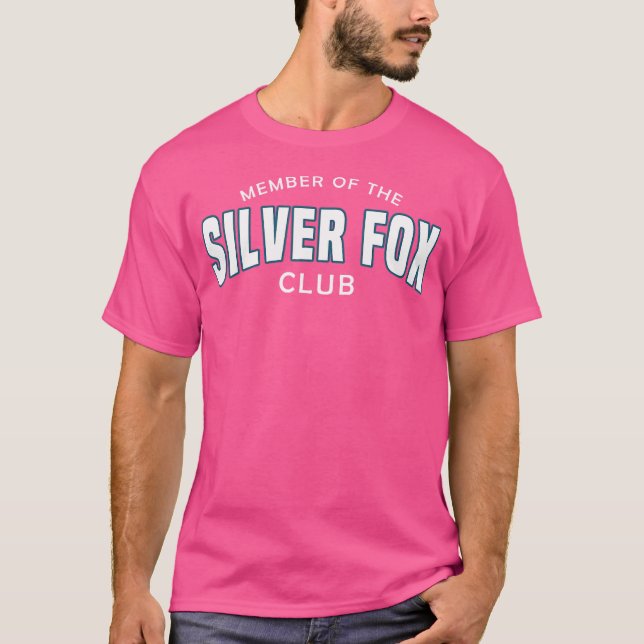 Graue Haare, Egal Grauköpfigkeit Männer Fuchs T-Shirt (Vorderseite)