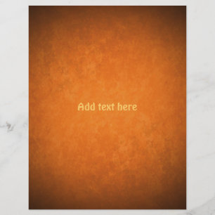 Graue Herbstfarben, orange und braun Flyer