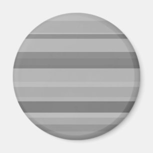 Graue horizontale Streifen Magnet