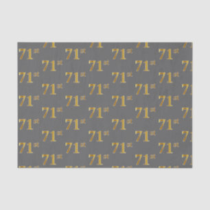 Graue, Imitate Gold 71. (71. Seidenpapier