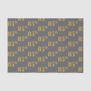 Graue, Imitate Gold 85. (85.) Veranstaltung Seidenpapier