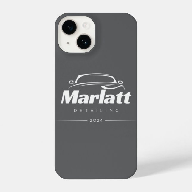 Graue Iphone-Gehäuse iPhone Hülle (Rückseite)