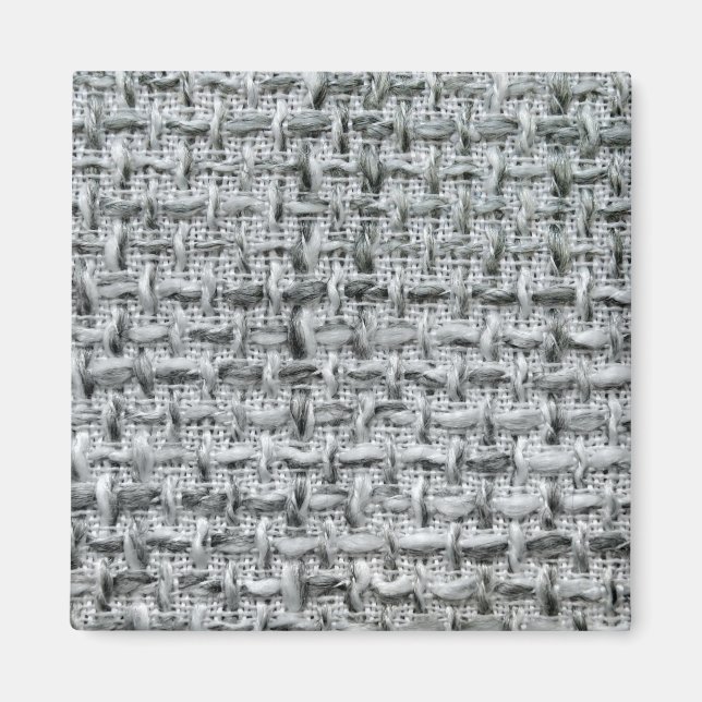 Graue Jute Magnet (Vorne)