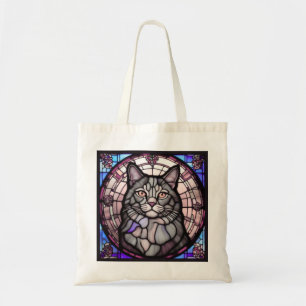 Graue Katze Tragetasche