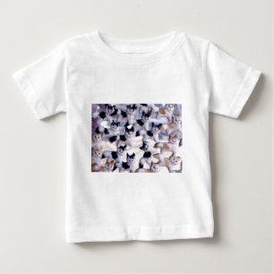 graue Katzen Baby T-shirt