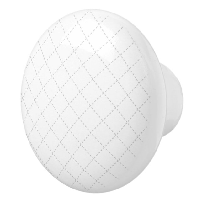 Graue Keramik Knöpfe Keramikknauf (Rechts)