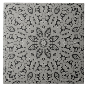 Graue Keramik Tile Fliese