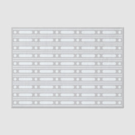 Graue Knochenintarsien-Punkte-Rand-Dekorationspapi Seidenpapier