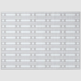 Graue Knochenintarsien-Punkte-Rand-Dekorationspapi Seidenpapier