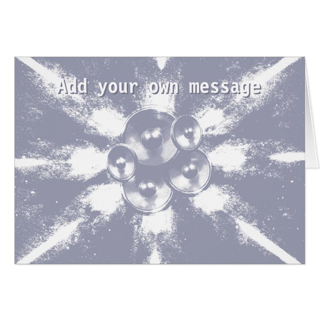 Graue Lautsprecher mit hohem Kontrast (Vorderseite (Horizontal))